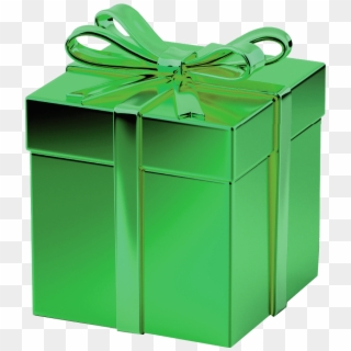 Green Gift Box Transparent Background Image - Green Gift Box Transparent Background Clipart