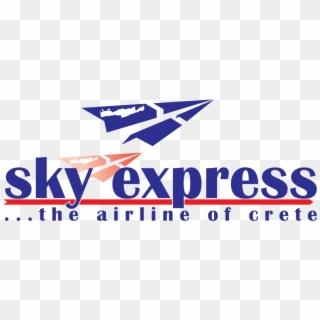 Sky Express Airline Logo Clipart