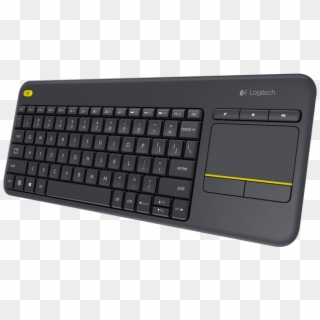 Logitech Keyboard Wireless With Touchpad K400 Plus Clipart
