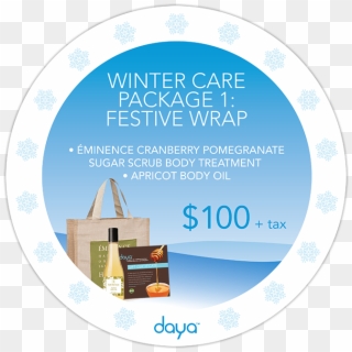 Daya Circle Winter Care Packages Fb - Circle Clipart