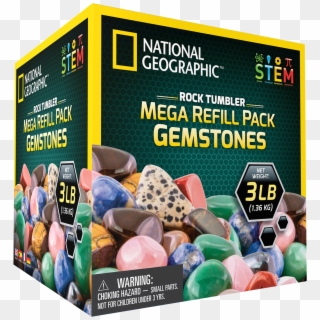 National Geographic Rough Gemstones Mega Refill Pack Clipart