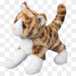 Sadie Tiger Stripe Cat - Stuffed Toy Clipart