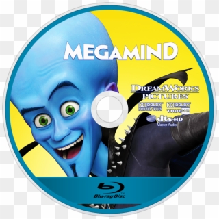 Megamind Bluray Disc Image - Blu-ray Disc Clipart