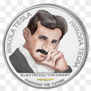 100 Din Nikola Tesla - Nikola Tesla Münze Clipart