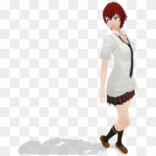 Finaly Got To Make My Per-sona In Mmd Thanks To Xelandis - Cartoon Clipart