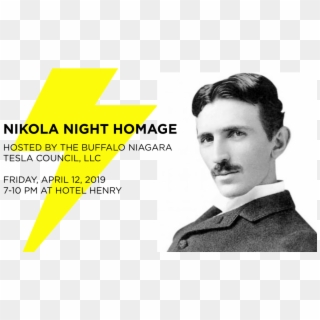 Nikola Night Homage Hosted By The Buffalo Niagara Tesla - Nicolas Tesla Clipart