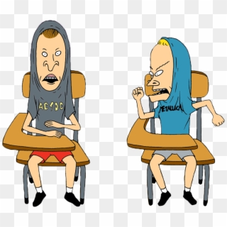 Beavis And Butthead At School Clipart