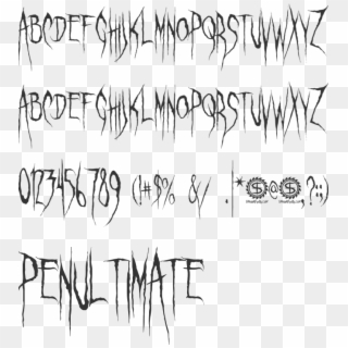 Ghastly Panic Font Preview - Ghastly Panic Font Clipart