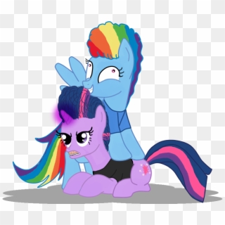 Pony Rainbow Dash Twilight Sparkle Butt-head Beavis - Twilight Sparkle Rainbow Dash Cute My Little Pony Clipart