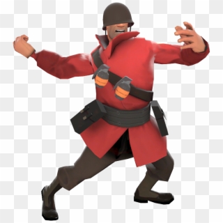 Tf2 Soldier Png - Tf2 Soldier No Background Clipart