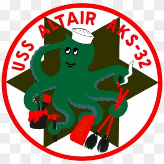 Uss Altair Insignia, 1958 (nh 65167 Kn) - Domestic Violence Awareness Month 2018 Clipart