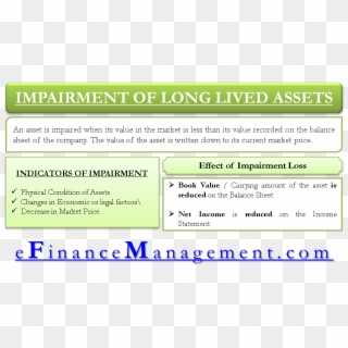 An Impairment Under Ifrs - Integrated Asset Services Clipart