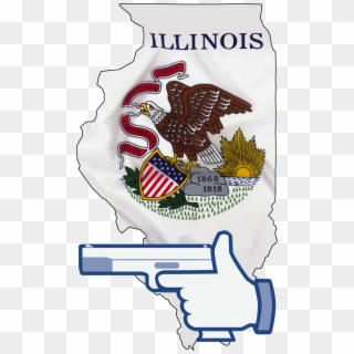 Not To Stop At Making Virtually Every Firearm That - Illinois Flag Clipart