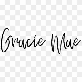 Gracie Mae - Calligraphy Clipart
