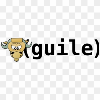 Gnu Guile Logo - Black-and-white Clipart