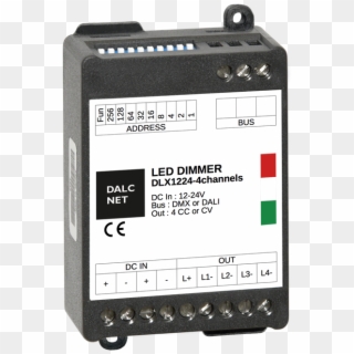 Dlx1224 Bus Family - Multi Channel Dimmer Clipart