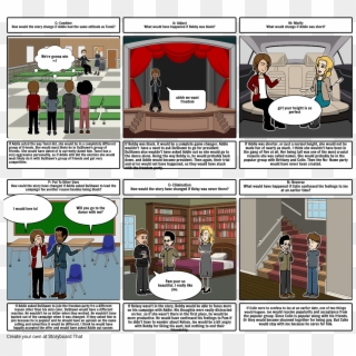 The Misfits Project - Romeo And Juliet Act 3 Storyboard Clipart