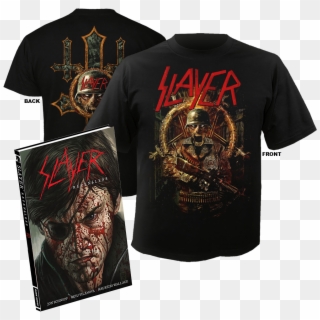 Slayer Repentless Hardcover Comic T-shirt Bundle 2xl - Slayer Repentless Comic Hardcover Clipart