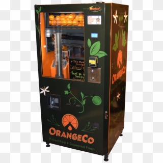 Orangeco Vending Machines Squeeze Fresh Orange Juice - Fresh Orange Juice Vending Machine Clipart