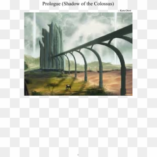 Prologue Sheet Music Composed By Kow Otani 1 Of - Shadow Of The Colossus 2560 Clipart