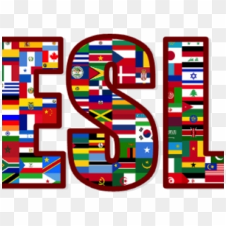 Esl English As A Second Language - English Second Language Png Clipart