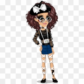 Fancy Aesthetic - Aesthetic Msp Characters Transparent Clipart