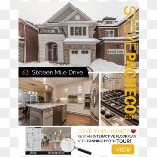 Just Listed 63 Sixteen Mile Drive In Oakville - House Clipart