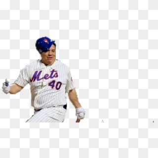 Slide Up To See Bartolo Colon Fly Pic - Logos And Uniforms Of The New York Mets Clipart