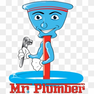 Mr Plumber - Cartoon Clipart