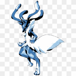 M-lucario With Pokemon Blue's Colors - Illustration Clipart