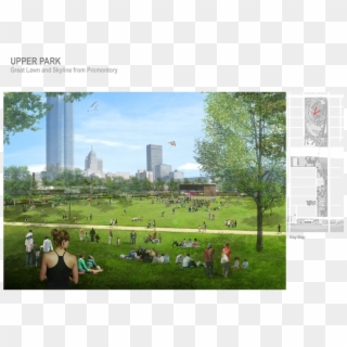 The Lawn Seating Can Hold 10,000 People Seated - Oklahoma City Scissortail Park Clipart
