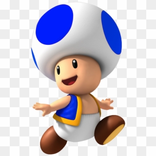 Blue Toad Png - Toad Mario Clipart