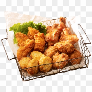 Chicken Platter - 4 種 の チキン 盛り Clipart