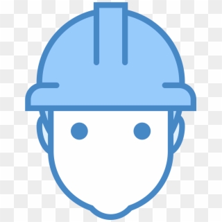 Free Download At Icons8 - Worker Icon Blue Clipart