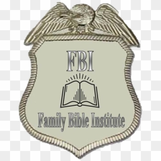 Family Bible Institute Badge - Label Clipart