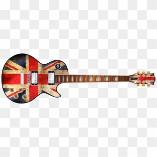 Union Jack Flag Guitar Png Clipart