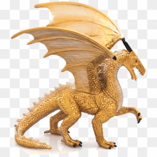 Fantasy & Figurines - Gold Dragon Clipart