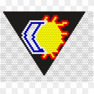Sun And Moon Bandana Bead Pattern - Emblem Clipart