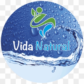 Agua Vida Natural - Label Clipart