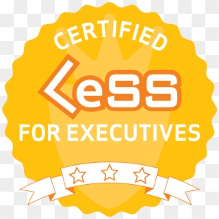 Certified Less Executive - America Star Books Clipart