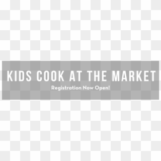 2018 Kids Cook Registration Slider - Poster Clipart