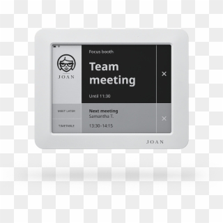 Meeting Room Reservation Display Clipart