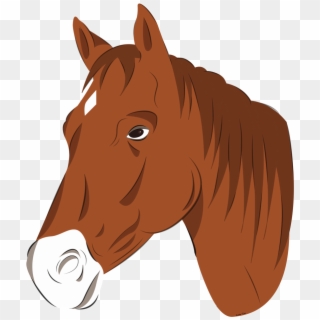 Horse By Faunafay - Horse Head Vector Png Clipart