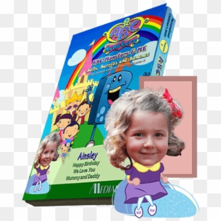 Abc Monsters Series - Personalized Kids Dvd Clipart