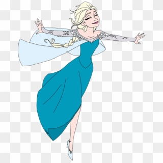 03 Galeria De Imagens Frozen Do Boneco De Neve Olaf - Elsa Coloring Pages Skating Clipart