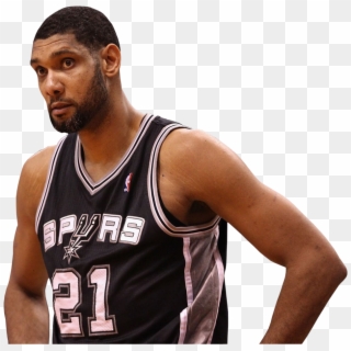 Photo Tim Duncan San Antonio Spurs Render Zpsaekntmzw - Basketball Player Clipart