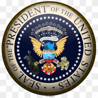 Update Of The Seal Of The President Of The United States - Emblem Clipart
