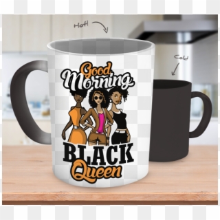 Front - Good Morning Black Queen Clipart