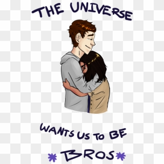 Cisco Ramon And Barry Allen Bro Hug~ Too Cute For Words - Poster Clipart