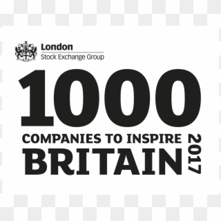1000 Companies Masthead 2017 - 1000 Companies To Inspire Britain Clipart